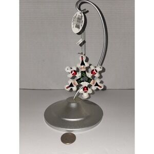 Wine‎ Bottle Snowflake Christmas Tree Ornament new